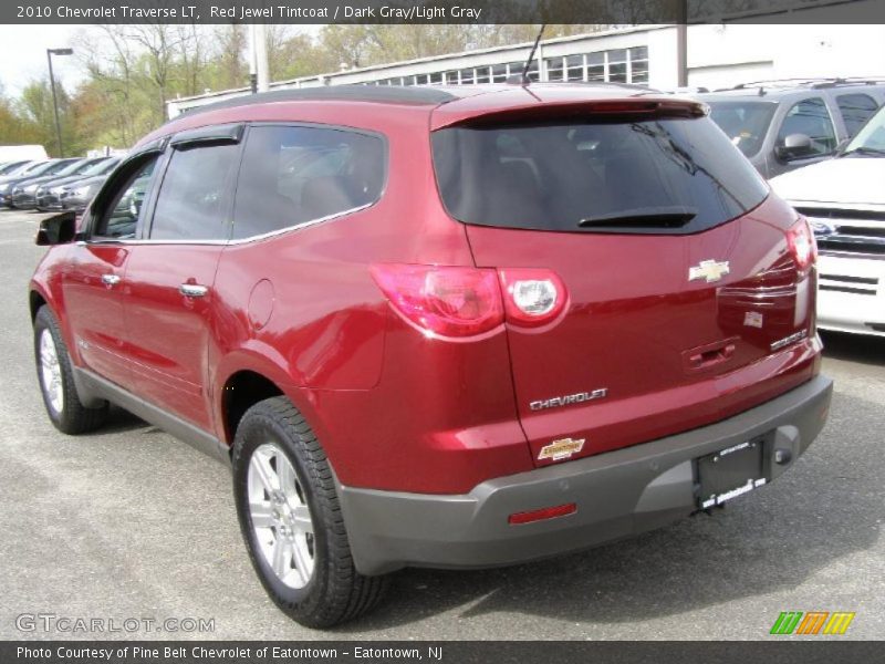 Red Jewel Tintcoat / Dark Gray/Light Gray 2010 Chevrolet Traverse LT