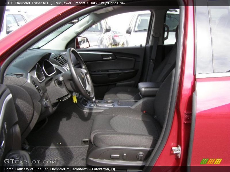 Red Jewel Tintcoat / Dark Gray/Light Gray 2010 Chevrolet Traverse LT