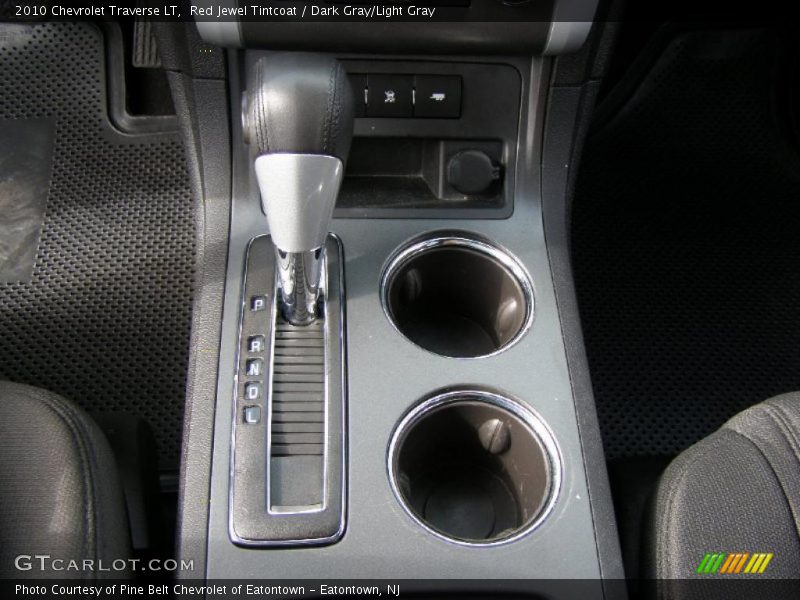 Red Jewel Tintcoat / Dark Gray/Light Gray 2010 Chevrolet Traverse LT