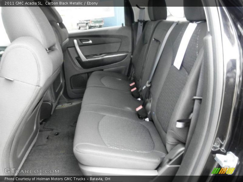 Carbon Black Metallic / Ebony 2011 GMC Acadia SL