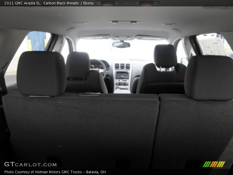 Carbon Black Metallic / Ebony 2011 GMC Acadia SL