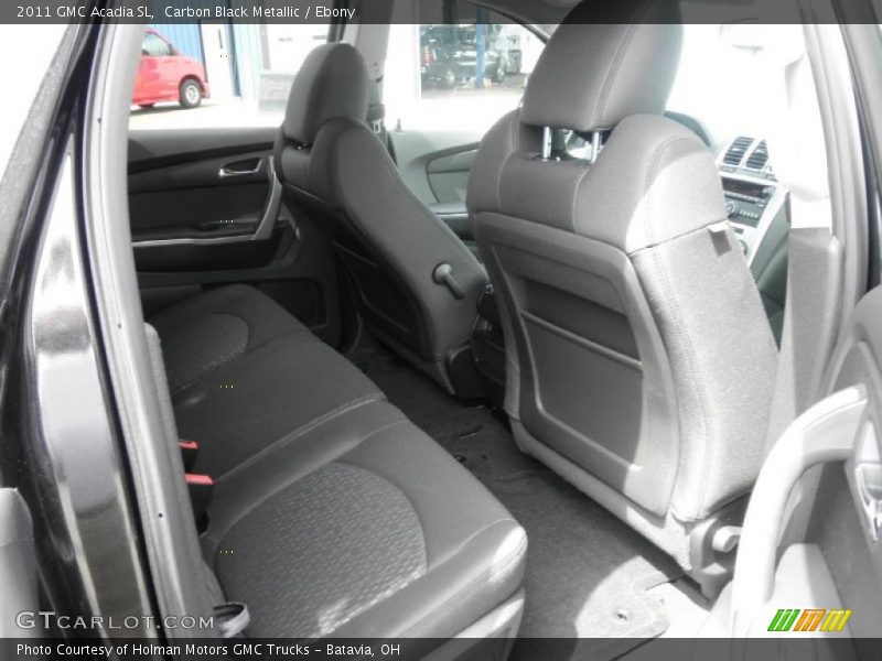 Carbon Black Metallic / Ebony 2011 GMC Acadia SL
