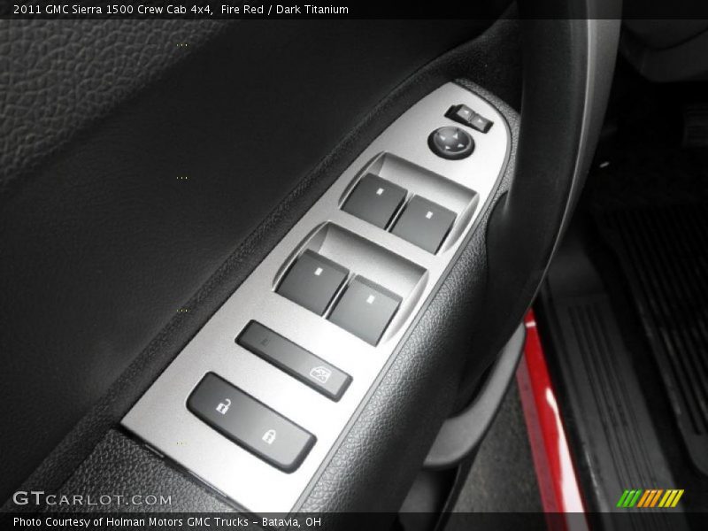 Fire Red / Dark Titanium 2011 GMC Sierra 1500 Crew Cab 4x4