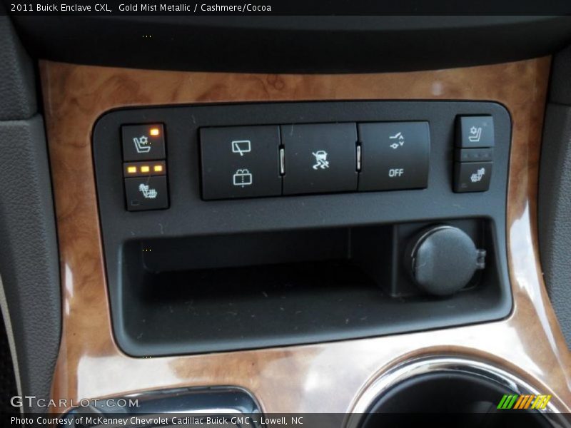 Gold Mist Metallic / Cashmere/Cocoa 2011 Buick Enclave CXL