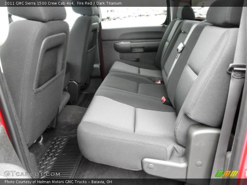 Fire Red / Dark Titanium 2011 GMC Sierra 1500 Crew Cab 4x4
