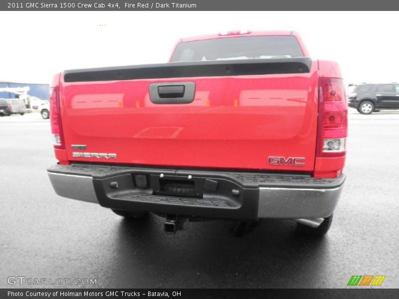 Fire Red / Dark Titanium 2011 GMC Sierra 1500 Crew Cab 4x4