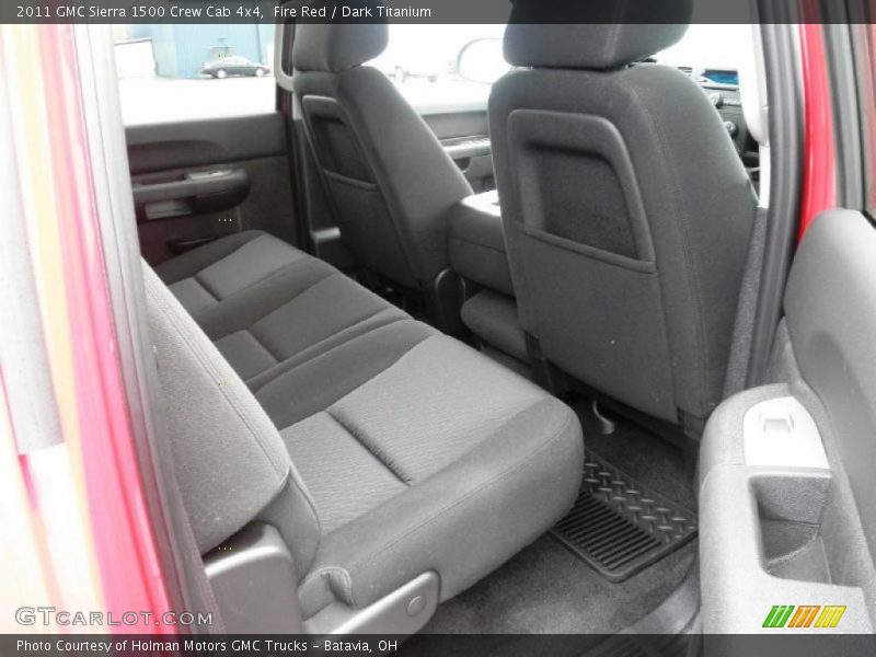 Fire Red / Dark Titanium 2011 GMC Sierra 1500 Crew Cab 4x4