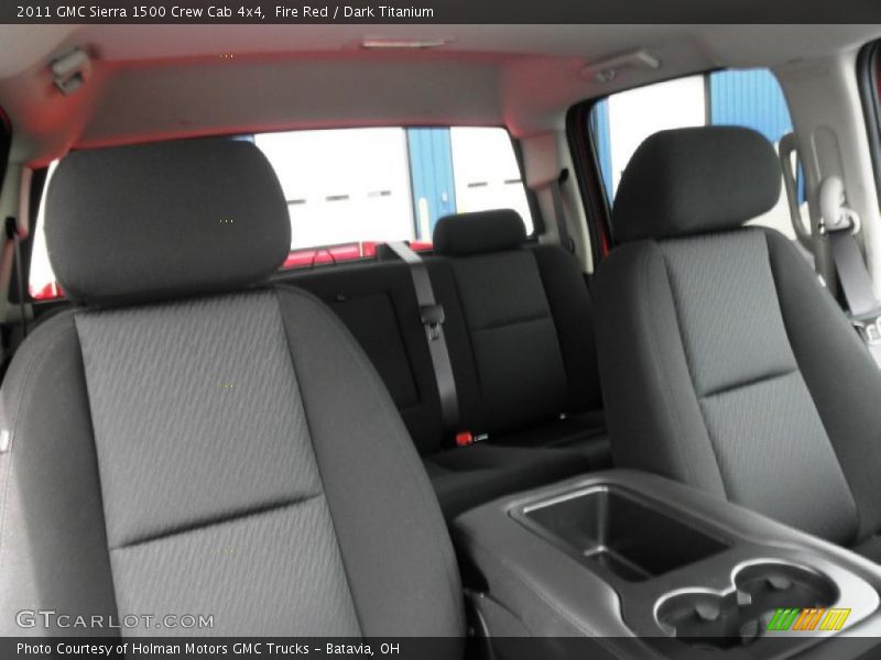 Fire Red / Dark Titanium 2011 GMC Sierra 1500 Crew Cab 4x4