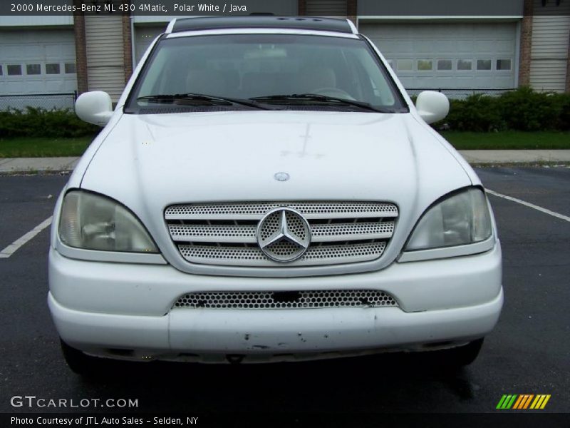 Polar White / Java 2000 Mercedes-Benz ML 430 4Matic