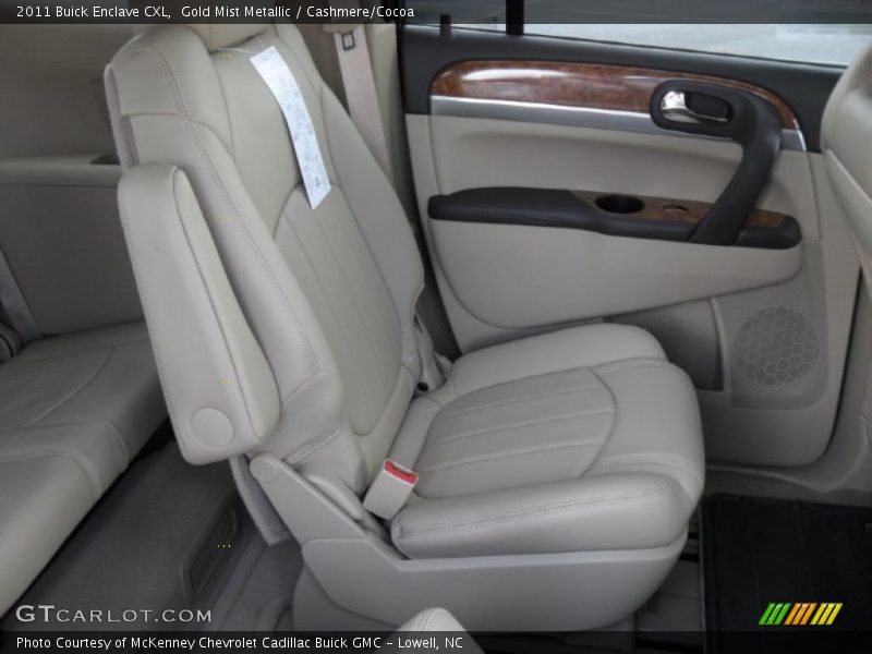 Gold Mist Metallic / Cashmere/Cocoa 2011 Buick Enclave CXL