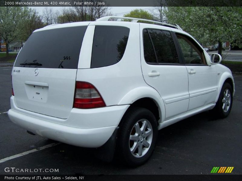Polar White / Java 2000 Mercedes-Benz ML 430 4Matic