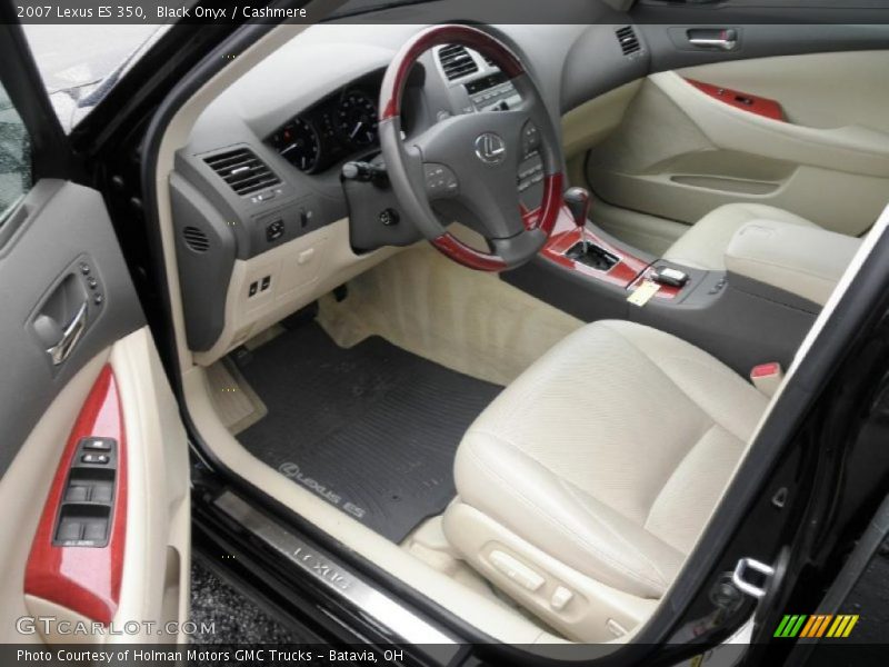 Black Onyx / Cashmere 2007 Lexus ES 350