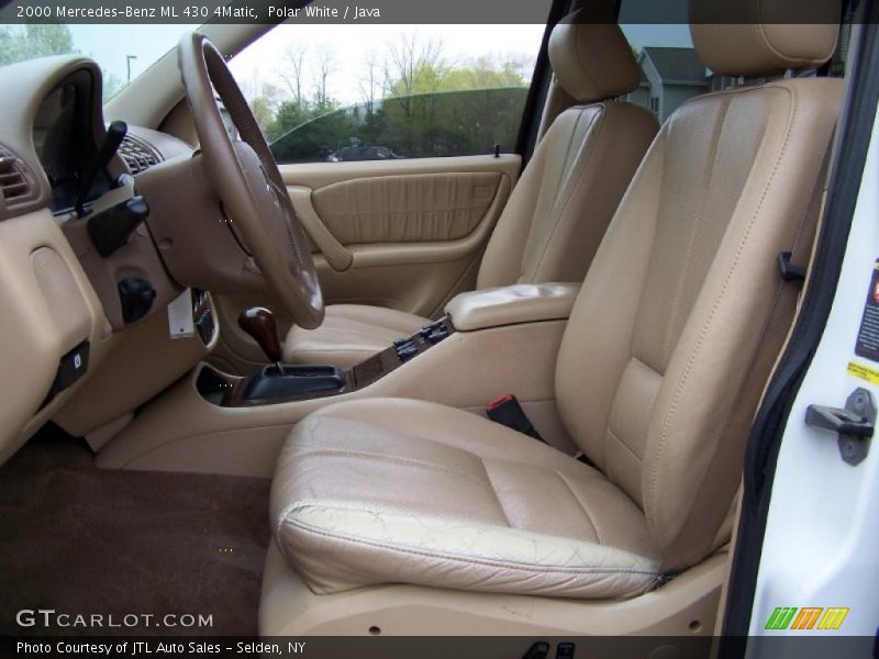  2000 ML 430 4Matic Java Interior