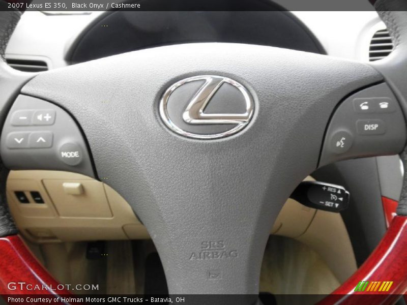 Black Onyx / Cashmere 2007 Lexus ES 350
