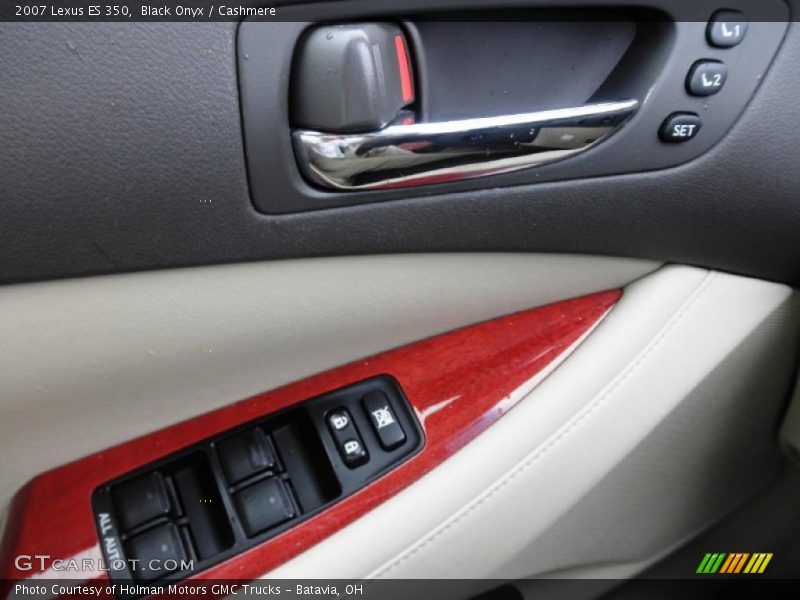Black Onyx / Cashmere 2007 Lexus ES 350