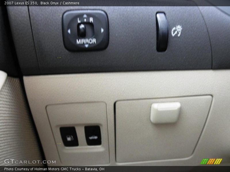 Black Onyx / Cashmere 2007 Lexus ES 350