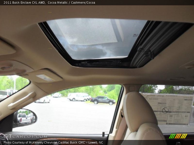 Cocoa Metallic / Cashmere/Cocoa 2011 Buick Enclave CXL AWD