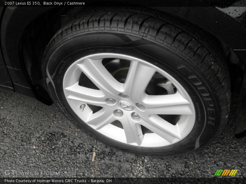Black Onyx / Cashmere 2007 Lexus ES 350