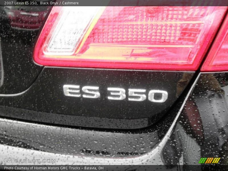 Black Onyx / Cashmere 2007 Lexus ES 350