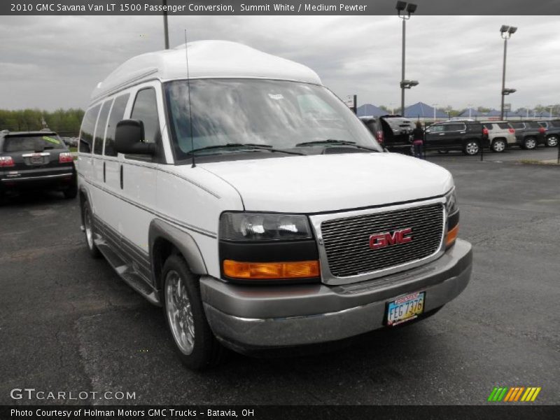 Summit White / Medium Pewter 2010 GMC Savana Van LT 1500 Passenger Conversion