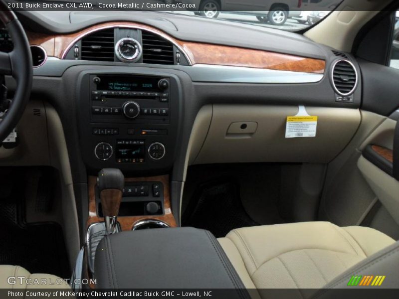 Cocoa Metallic / Cashmere/Cocoa 2011 Buick Enclave CXL AWD