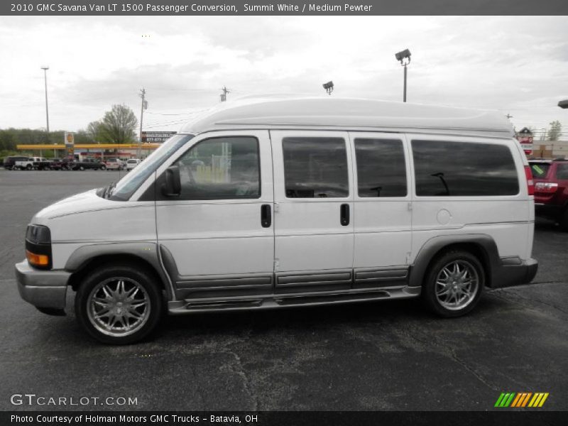 Summit White / Medium Pewter 2010 GMC Savana Van LT 1500 Passenger Conversion