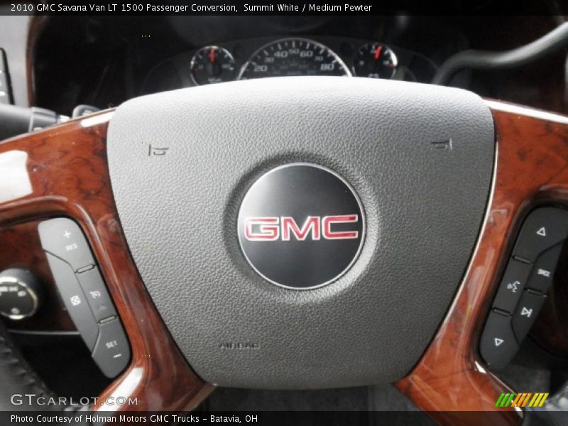 Summit White / Medium Pewter 2010 GMC Savana Van LT 1500 Passenger Conversion
