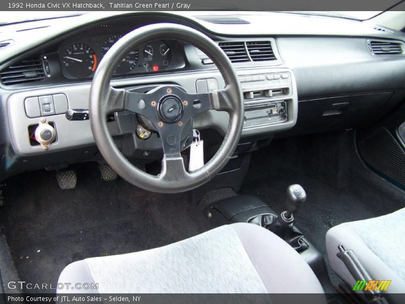  1992 Civic VX Hatchback Gray Interior