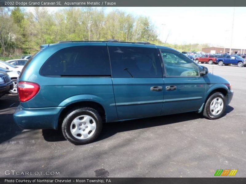 Aquamarine Metallic / Taupe 2002 Dodge Grand Caravan SE