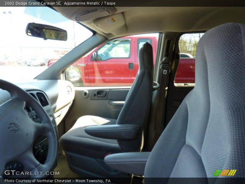 Aquamarine Metallic / Taupe 2002 Dodge Grand Caravan SE