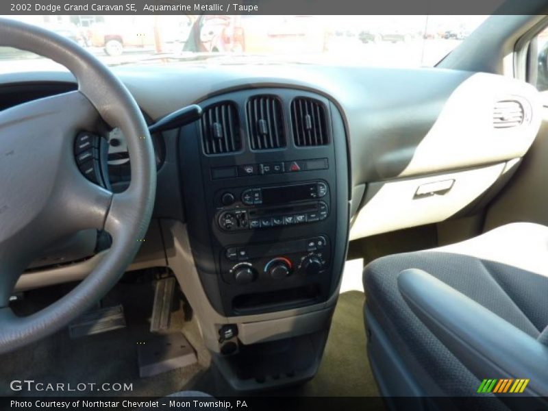 Aquamarine Metallic / Taupe 2002 Dodge Grand Caravan SE