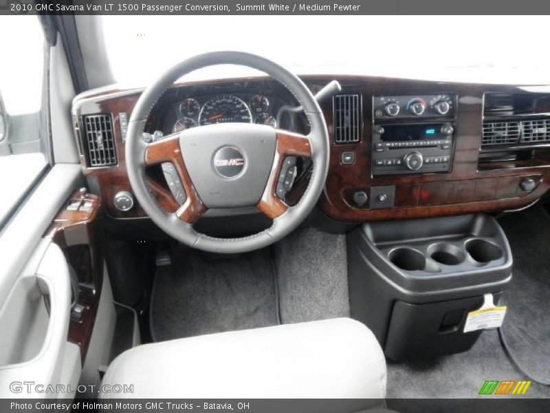 Summit White / Medium Pewter 2010 GMC Savana Van LT 1500 Passenger Conversion