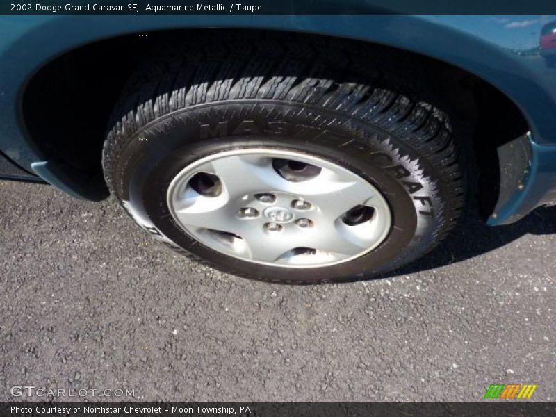Aquamarine Metallic / Taupe 2002 Dodge Grand Caravan SE