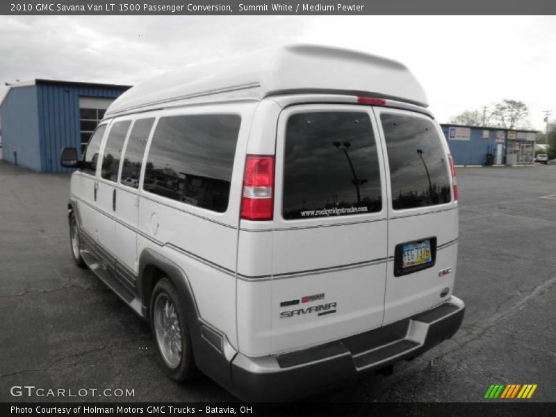 Summit White / Medium Pewter 2010 GMC Savana Van LT 1500 Passenger Conversion