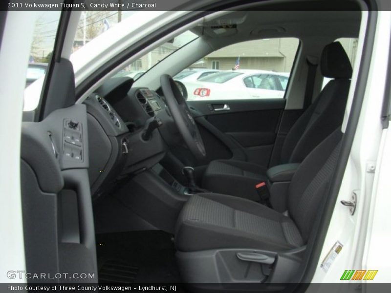 Candy White / Charcoal 2011 Volkswagen Tiguan S