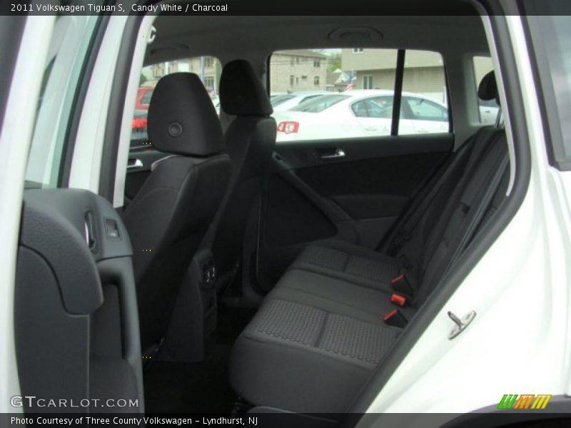 Candy White / Charcoal 2011 Volkswagen Tiguan S