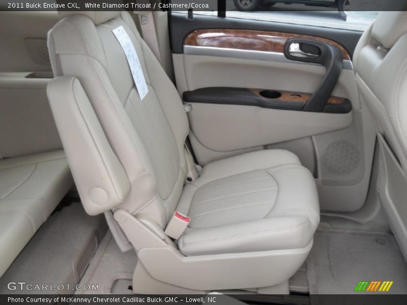 White Diamond Tricoat / Cashmere/Cocoa 2011 Buick Enclave CXL