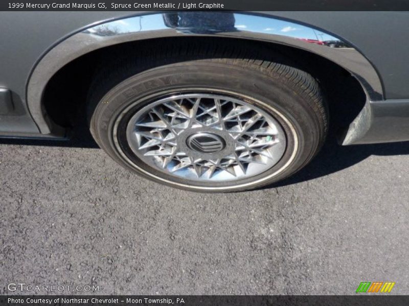 Spruce Green Metallic / Light Graphite 1999 Mercury Grand Marquis GS