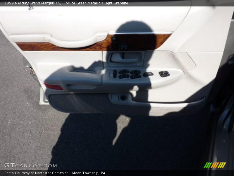 Spruce Green Metallic / Light Graphite 1999 Mercury Grand Marquis GS