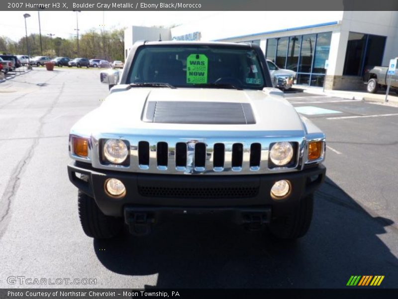 Boulder Gray Metallic / Ebony Black/Morocco 2007 Hummer H3 X