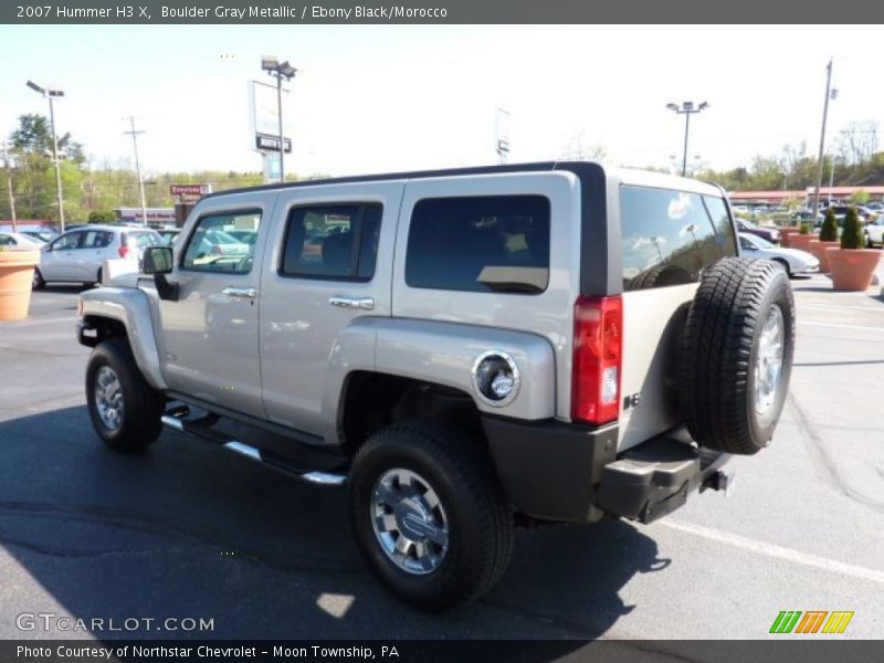 Boulder Gray Metallic / Ebony Black/Morocco 2007 Hummer H3 X