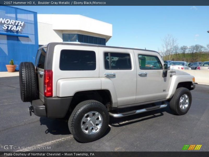Boulder Gray Metallic / Ebony Black/Morocco 2007 Hummer H3 X