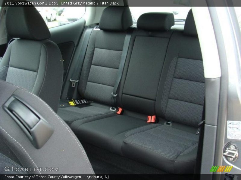 United Gray Metallic / Titan Black 2011 Volkswagen Golf 2 Door