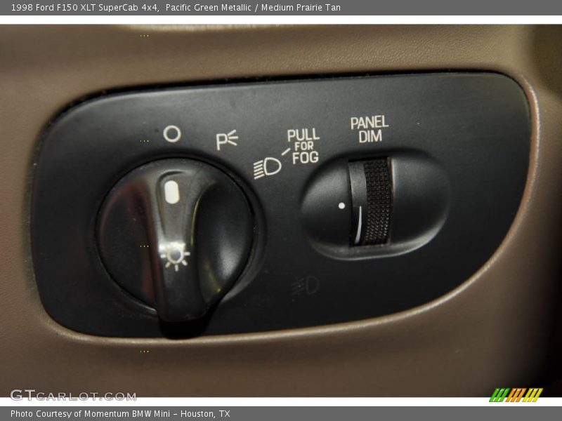 Pacific Green Metallic / Medium Prairie Tan 1998 Ford F150 XLT SuperCab 4x4