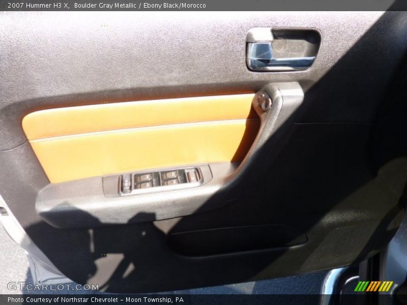 Boulder Gray Metallic / Ebony Black/Morocco 2007 Hummer H3 X
