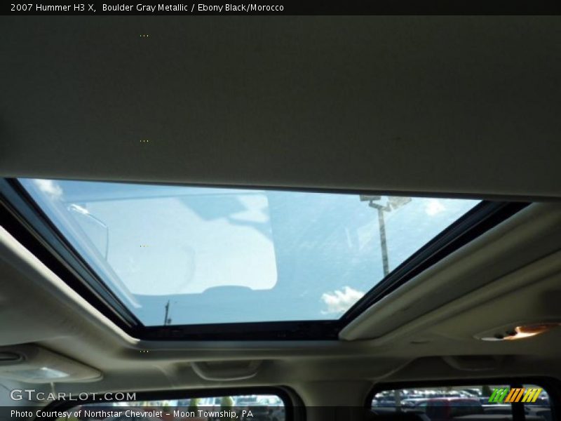 Boulder Gray Metallic / Ebony Black/Morocco 2007 Hummer H3 X