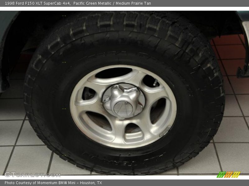 Pacific Green Metallic / Medium Prairie Tan 1998 Ford F150 XLT SuperCab 4x4