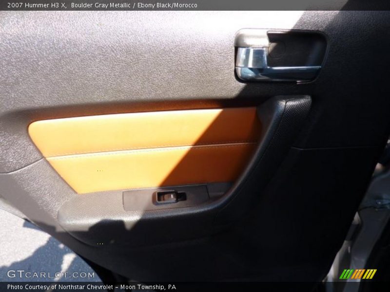 Boulder Gray Metallic / Ebony Black/Morocco 2007 Hummer H3 X