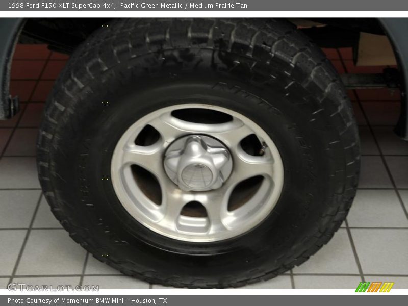 Pacific Green Metallic / Medium Prairie Tan 1998 Ford F150 XLT SuperCab 4x4