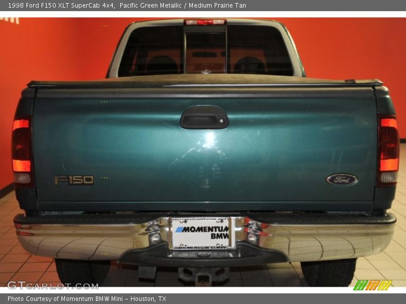 Pacific Green Metallic / Medium Prairie Tan 1998 Ford F150 XLT SuperCab 4x4
